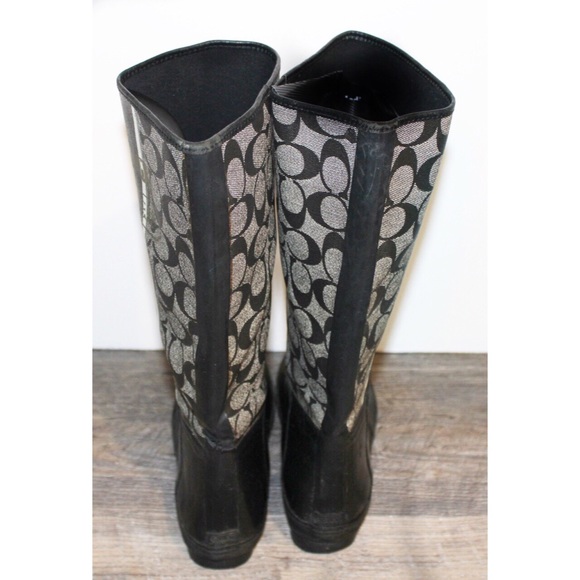 Authentic Coach Rainboots - Picture 3 of 4